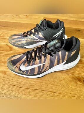 NikeCourt Air Zoom Zero HC “Safari Tiger” Tennis Shoes – Men’s Size 10